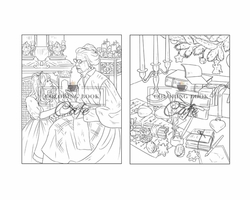 Christmas Stories - Coloring Book Cafe