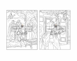 Christmas Stories - Coloring Book Cafe