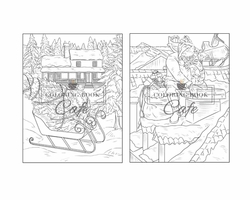 Christmas Stories - Coloring Book Cafe