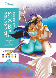Coloriages au numéro Disney - Les Grands classiques 