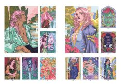 Coloriages mystères - Romantasy - colouring by numbers