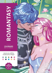 Coloriages mystères - Romantasy - colouring by numbers