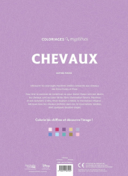Coloriages mystères Disney - Chevaux - colouring by numbers