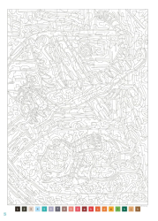 Coloriages mystères Disney - Les Grands classiques Tome 10