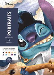 Coloriages Mystères - Disney Portraits - Colouring by numbers - Christophe-Alexis Perez