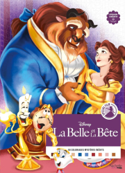 Coloriages mystères Spécial film - La Belle et la Bête - colouring by numbers
