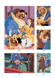 Coloriages mystères Spécial film - La Belle et la Bête - colouring by numbers