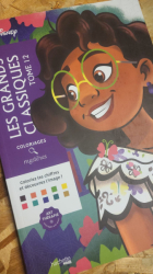 Coloriages mystères Disney - Les Grands classiques Tome 12  - colouring by numbers 