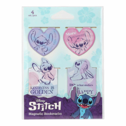 Colorino magnetická záložka Stitch Pastel - 4 ks - 4 varianty