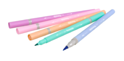 Colorino PASTEL - oboustranné fixy v pastelových barvách - 10 ks