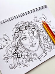 Colors of Summer (Barvy léta) - Grayscale - Lenka Filonenko