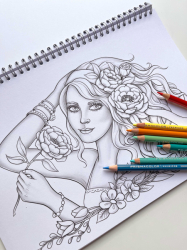 Colors of Summer (Barvy léta) - Grayscale - Lenka Filonenko