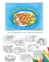 Colors of Summer (Barvy léta) - Greyscale - Lenka Filonenko