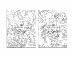 Country Autumn Vol. 2 - Coloring Book Cafe