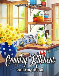 Country Kitchens - Coloring Book Cafe