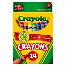 CRAYOLA crayons - voskovky - sada 24 ks