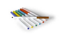 Crayola Supertips Washable Markers - sada fixů 100 ks