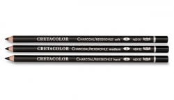 Cretacolor Charcoal - umělecký uhel v tužce - černá