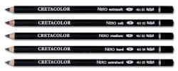Cretacolor NERO - umělecká tužka - různé stupně tvrdosti