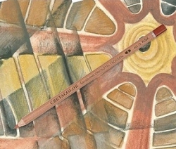 Cretacolor umělecká rudka olejová v tužce SANGUINE - hnědočervená