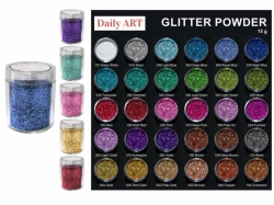 Glitter powder - Daily Art - třpytivý prášek - 15 g - různé barvy