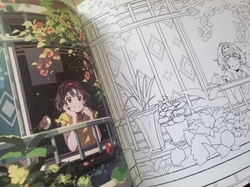 Daily commas walking coloring book - KOREA