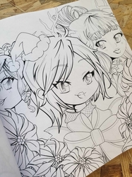 Dainty Damsels: Holiday Coloring Book