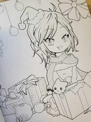 Dainty Damsels: Holiday Coloring Book