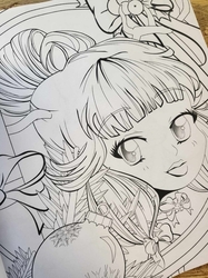 Dainty Damsels: Holiday Coloring Book