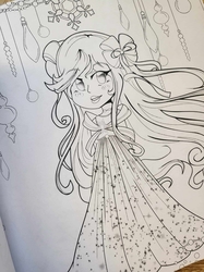 Dainty Damsels: Holiday Coloring Book