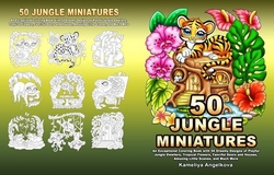 50 JUNGLE MINIATURES - Kameliya Angelkova