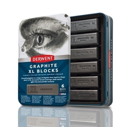 Derwent Graphite XL blocks 6 ks 