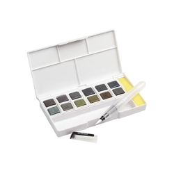 DERWENT Graphitint Paint set - sada 12 ks - rozmývatelné pánvičky