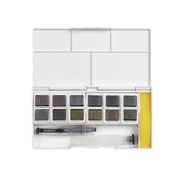 DERWENT Graphitint Paint set - sada 12 ks - rozmývatelné pánvičky