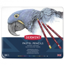 DERWENT Pastel Pencils - pastel v tužce - sada 24 ks