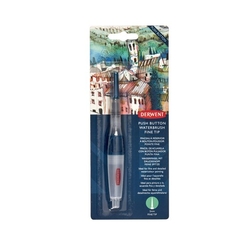 DERWENT Push Button Waterbrush - plnitelný štětec - FINE - č.1