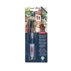 DERWENT Push Button Waterbrush - plnitelný štětec - MEDIUM - č.2