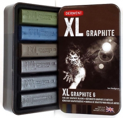 DERWENT XL Graphite - sada uměleckých grafitů XL - starý vzhled