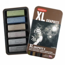 DERWENT XL Graphite - sada uměleckých grafitů XL - starý vzhled