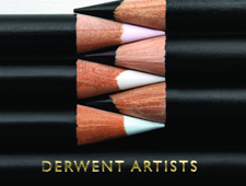 DERWENT Artists - BLACK & WHITE - umělecké pastelky - sada 6 ks