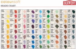 DERWENT Coloursoft - jednotlivé pastelky