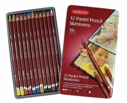DERWENT Pastel Pencils SKINTONES - sada 12 ks -  pastely v tužce - předchozí vzhled