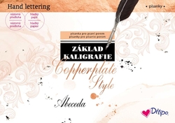 Ditipo Kreativ Krasopísanka COPPERPLATE - Základy kaligrafie - Abeceda