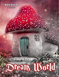 Dream World Grayscale Coloring Book - Karlon Dougles