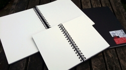 CANSON One ArtBook - kroužková vazba 100 g/m2 - 80 listů - 10,2 x 15,2 cm