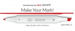 Royal & Langnickel AZURE Twin Marker - oboustranný fix - BOTANIC - sada 7 ks
