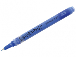 Derwent Graphik Line Painter - rozmývatelné linery - jednotlivé barvy - kopie,  dark blue