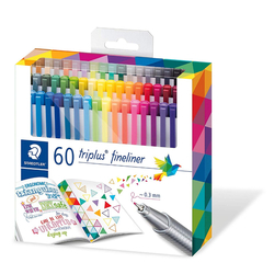 STAEDTLER Triplus 334 - linery - sada 60 ks