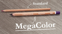 Cretacolor MEGACOLOR - sada silných uměleckých pastelek - 24 ks