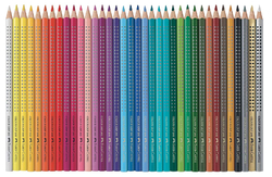 Faber-Castell Colour GRIP 2001 - trojhranné pastelky - v papírové krabičce -  sada 48 ks